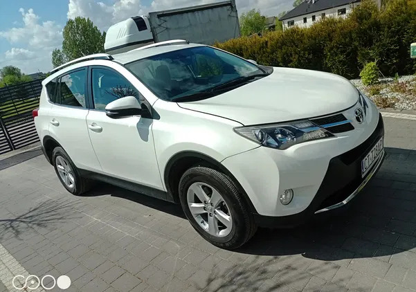 kujawsko-pomorskie Toyota RAV4 cena 49900 przebieg: 104500, rok produkcji 2013 z Toruń